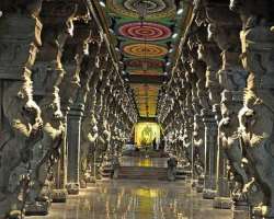 If you have some knowledge of Dravidian architecture, you will admire this masterpiece. It has four entrances (gopurams) at four cardinal directions w
